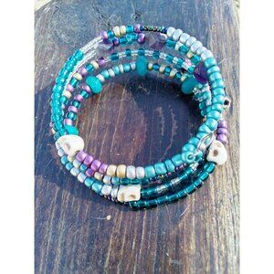 Beaded Wrap Bracelet